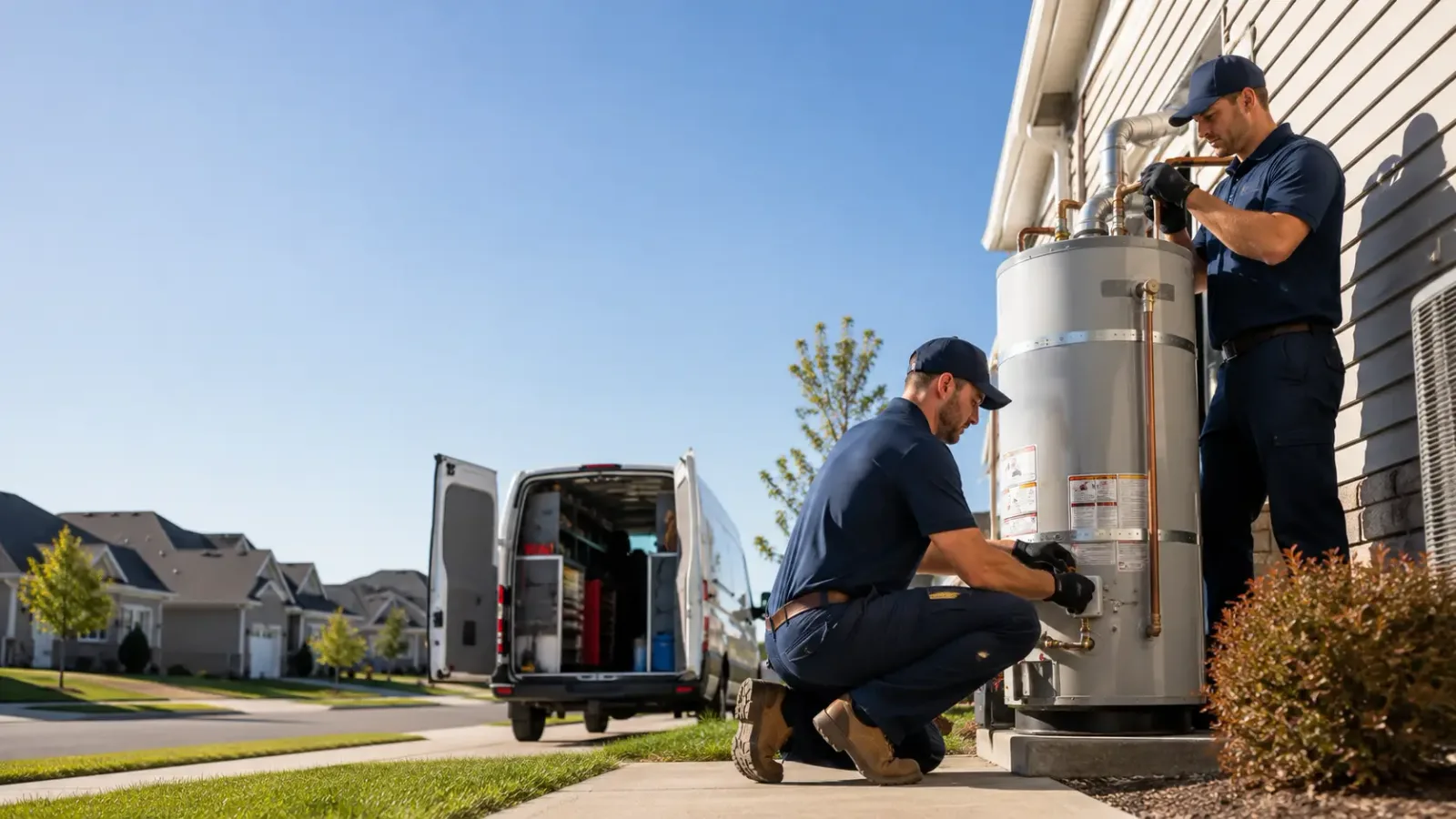 Water Heater Installation in Forestville, WI